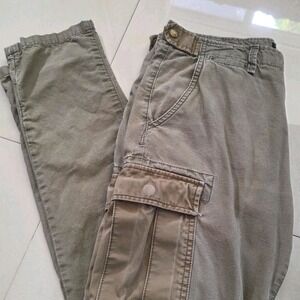 Scotch & Soda Amsterdam Couture Olive‎ Cargo Pants Gorpcore Utility Cotton